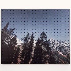 NB Commerce 室內裝飾洞洞板 雪景BB 白色, 1個