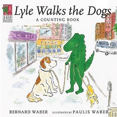 Lyle Lyle Crocodile: Lyle Walks the Dogs Hardcover, Houghton Mifflin