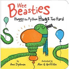 Huggy the Python Hugs Too Hard Board Books, Little Simon