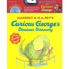 Curious George's Dinosaur Discovery [With CD (Audio)] Paperback, Houghton Mifflin