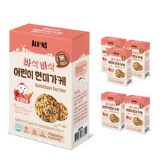 엘빈즈 바삭바삭 어린이 현미가케 빨강마을, 새우 + 당근 + 자색고구마 + 파프리카, 28g, 6개 식품/냉장/냉동/간편요리 반품 최저가 21,420원