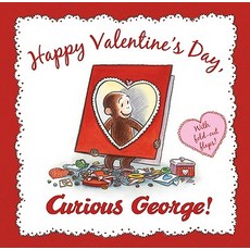 Happy Valentine's Day Curious George! Hardcover, Houghton Mifflin