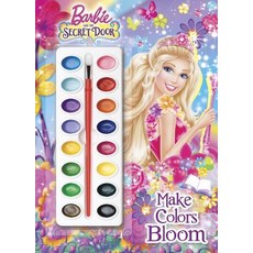Barbie and the Secret Door: Make Colors Bloom [With Paint Brush and Paint] Paperback, Golden Books