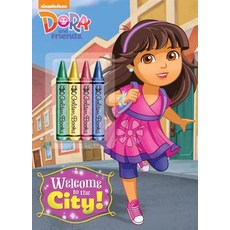 Dora and Friends: Welcome to the City! [With Crayons] Paperback, Golden Books