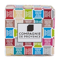 COMPAGNIE DE PROVENCE 愛在普羅旺斯 禮盒裝固體肥皂 25g x 6p 套組, 1組