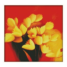 ZKF十字繡套組暖心, 混色, 1套