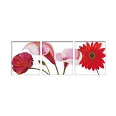 ZKF 十字繡套組開花植物, 混色, 1套