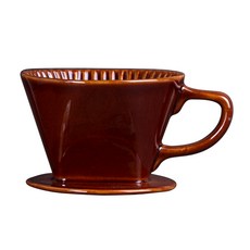 Curing陶瓷咖啡濾杯 102, 棕色, 1入