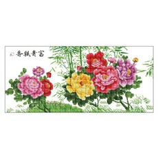 ZKF 十字繡套組幸福祝福, 混色, 1套