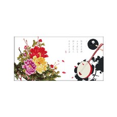 ZKF十字繡DIY套組牡丹枇杷ZKF314, 混色, 1套