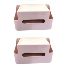 Happy Trading Life Pop 簡約蜜桃面紙盒, 2個