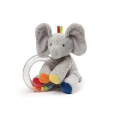 Magic Castle 大象搖鈴娃娃 13cm, 混色