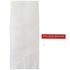 Hwangssinaedosirak 半透明M號袋 50入 + 紅色長條貼紙 朋友呀 以後也要好好相處喔 50入, 1套