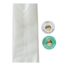 Hwangssinaedosirak 半透明M袋 30入+貼紙 新皇冠男孩 30入, 1套