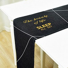 Norland 黑白風格餐桌旗 30 x 200 mm, 4, 1個