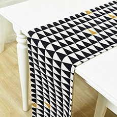 Noland 深白風格桌旗 30 x 160 mm, 3, 1個