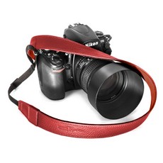 매틴 아드리아30 커메라 넥 스트랩, M10551(버건디 레드), 1개
