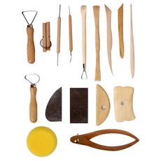 HANGARAM ART TOWN ARTCRAFT陶藝專門用具 16件組, 1組