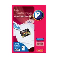 Printec 任意標籤 T恤轉印紙 J9115 10p, 1個
