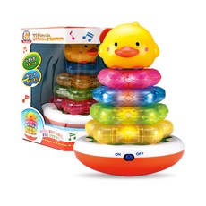 IQ玩具嗶嗶旋律疊疊樂, 混色, 1個