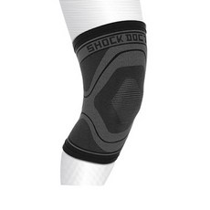 SHOCK DOCTOR 2060 壓力針織護膝套, 黑色