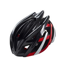 올러스 주니어 헬멧 AH550, 블랙 + 레드, 1개