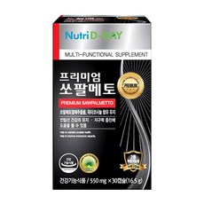 뉴트리디데이 프리미엄 쏘팔메토 PTP, 30정, 1개