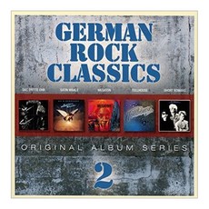 VARIOUS - GERMAN ROCK CLASSICS: ORIGINAL ALBUM SERIES VOL.2 DELUXE EDITION EU수입반, 5CD