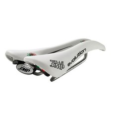 셀레에스엠피 에볼루션 MTB 철인3종 용 안장, 화이트, 1개