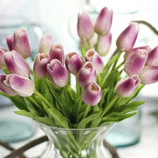 Block Mart 鬱金香人造花 6入, type隨機出貨