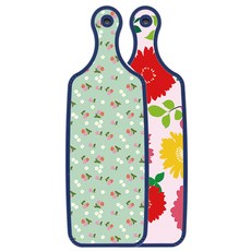 Roem Design 藍色版 雙面託盤砧板 菊花粉紅, 秘色櫻桃, 1個
