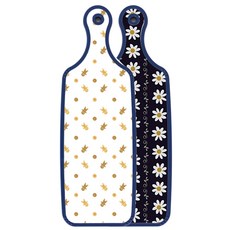 Roem Design Blue Edition 雙面托盤砧板 板 經典花卉, 餅乾, 1個