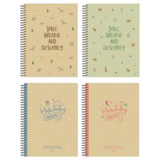 ibis 漫畫紙線圈筆記本 IL, 隨機出貨, 4入