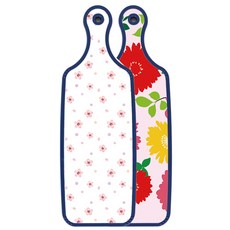 Roem Design 藍色版 雙面料理砧板 菊花粉紅色, 淡粉色牽牛花, 1個