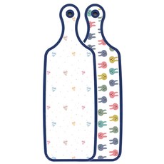 Roem Design Blue Edition 雙面託盤砧板 兔子, 線條愛心, 1個