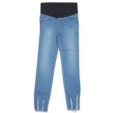 이얀 너무이뻐 밑단트임 청바지 임산부복