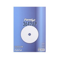 Formtec CD/DVD 電腦標籤紙 IS-3642AP, 2格, 20個
