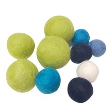 PIaRA 貓球 45mm 4p + 30mm 6p, 隨機發貨, 1套