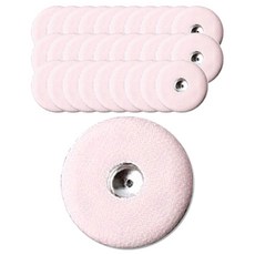 時尚亮點包布按扣 28mm, 淺粉色, 100個