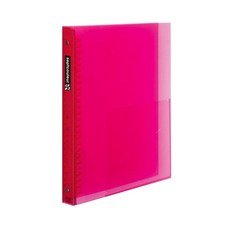 maruman Cheongwoon Secular Simple Binder Note B5, 紅色的, 1個