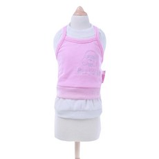 Kkamangko Slingsmall 寵物狗T恤, 粉紅色