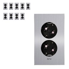 aru 兩股植入出口銀, 10片