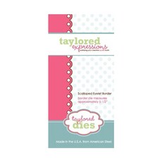 스튜디오제이 다이 북아트재료 scalloped eyelet border, 1개