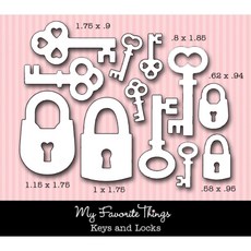 한가람아트타운 다이 북아트재료 Keys and Locks, 1세트