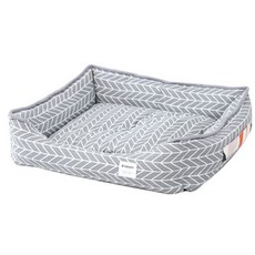 REDPUPPY Furesh方形寵物墊, 灰色, 1個