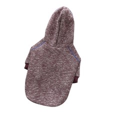 Super Six 寵物柔軟換季連帽衫, 棕色