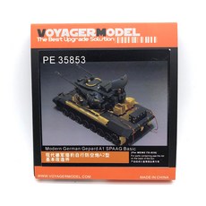 VOYAGERMODEL 1/35 現代德國 Gepard A1 SPAAG 基礎塑料模型貼花貼紙 PE35853, 混色