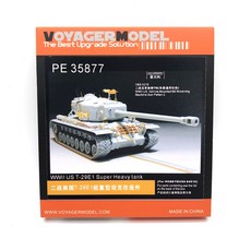 VOYAGERMODEL 1/35 WW2 US T-29E1 超重型坦克塑料模型貼花貼紙, 混色