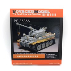 VOYAGERMODEL 1/35 WW2 德國 Bergepanzer Tiger 1 基本塑料模型貼花貼紙 PE35855, 混色