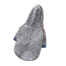 Super Six 寵物柔軟換季連帽衫, 藍色